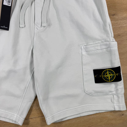 Stone Island Fleece Bermuda Shorts in Sky Blue