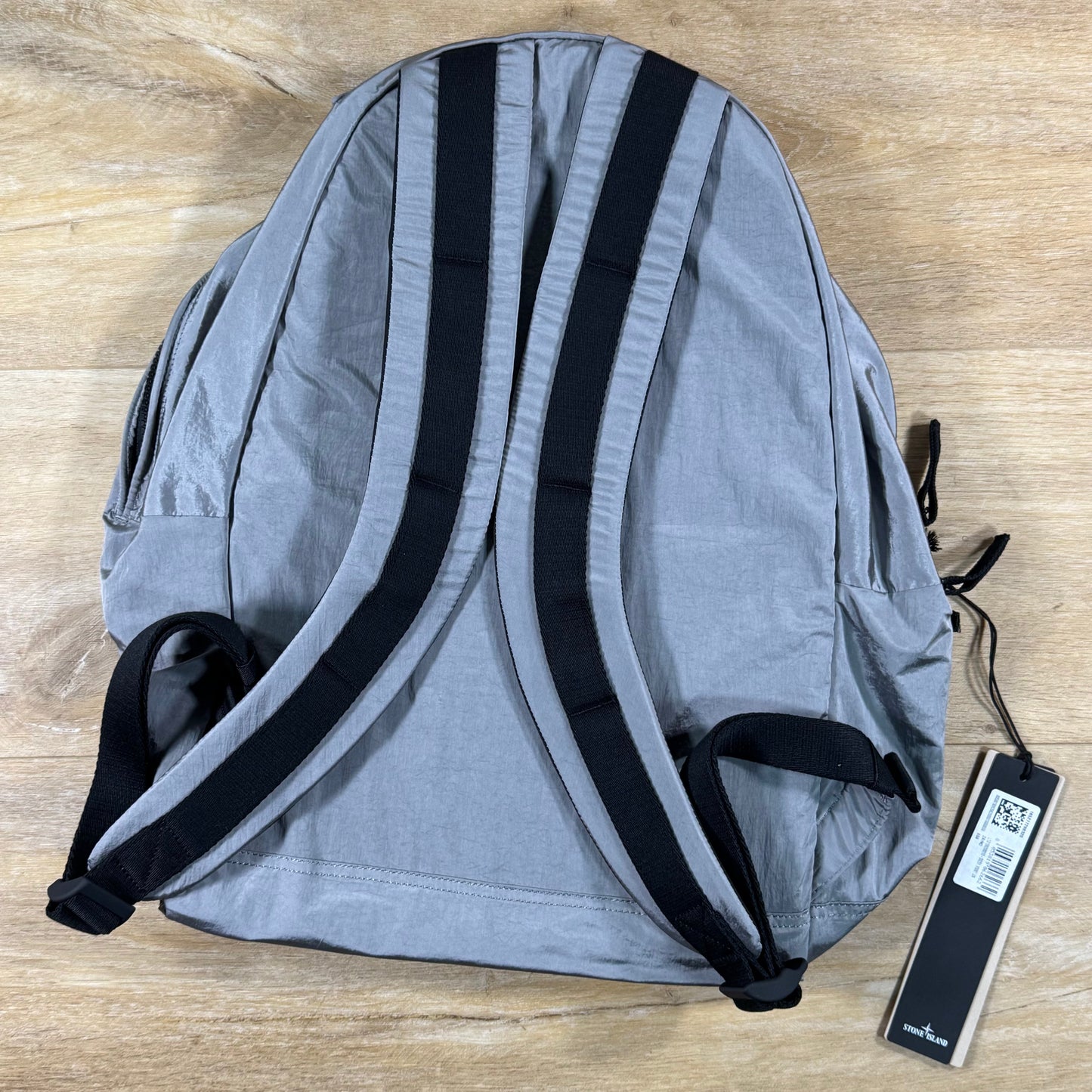 Stone Island Nylon Metal Backpack in Pearl Grey