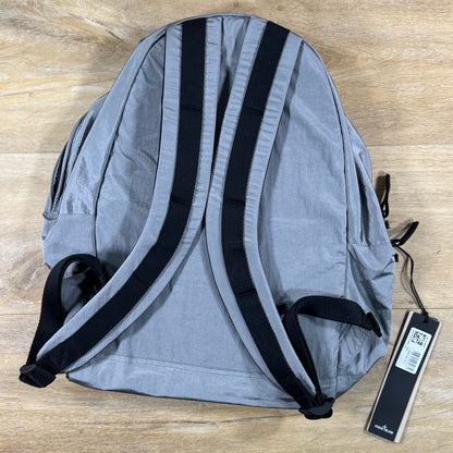 Stone Island Nylon Metal Backpack in Pearl Grey