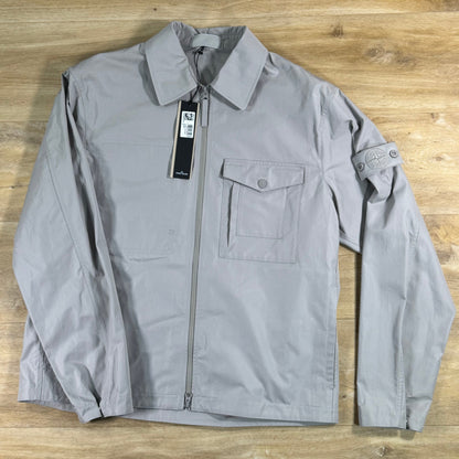 Stone Island Ghost Overshirt in Dust Grey