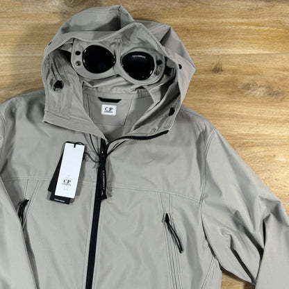 C.P. Company Shell-R Goggle Jacket in Dove