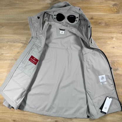 C.P. Company Shell-R Goggle Jacket in Dove