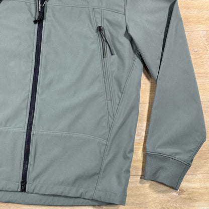 C.P. Company Shell-R Goggle Jacket in Laurel Wreath