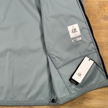 C.P. Company Shell-R Goggle Jacket in Silver Blue