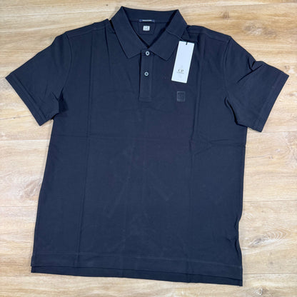 C.P. Company Metropolis Series Polo Shirt in Black