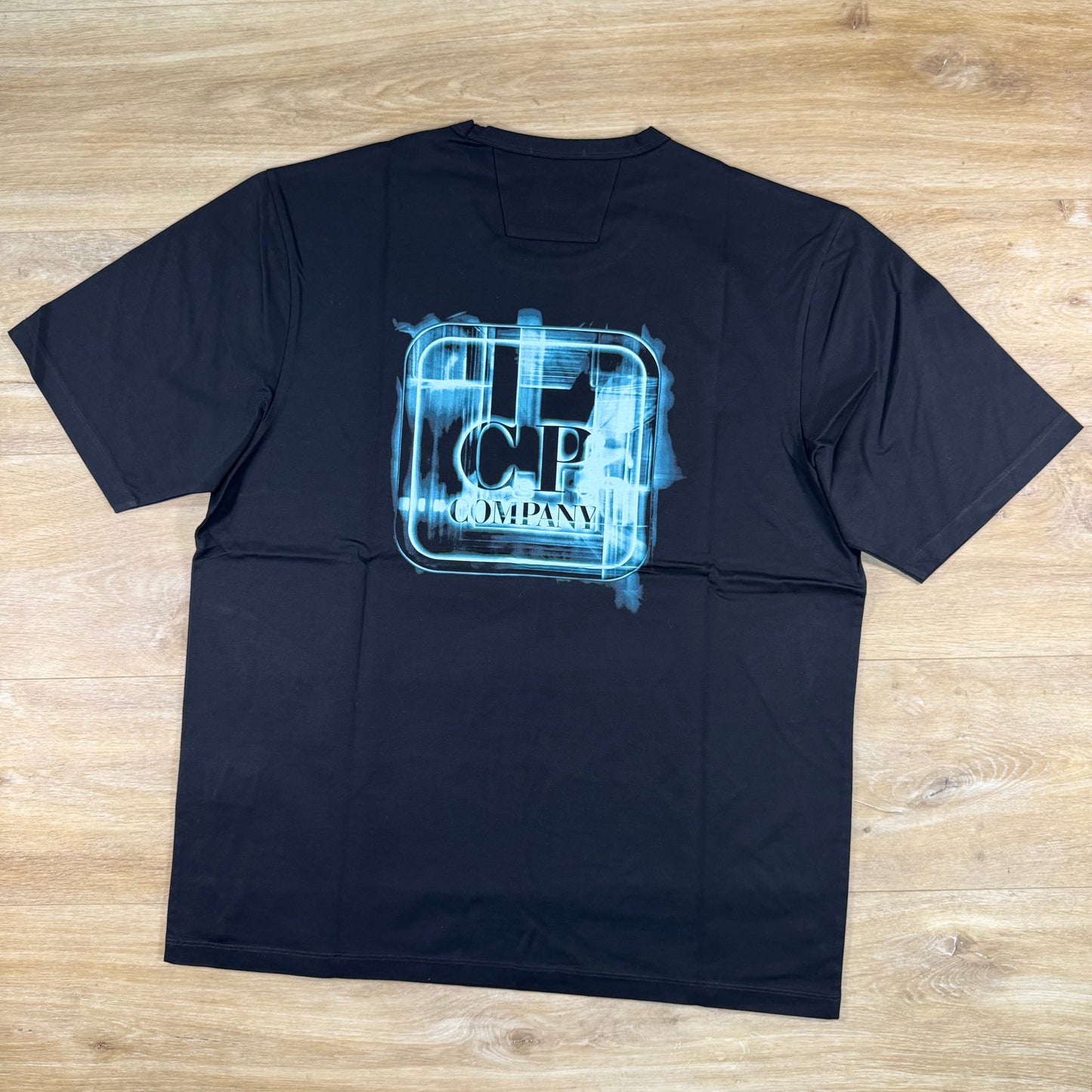 C.P. Company Metropolis Series Reverse Print T-Shirt in Black