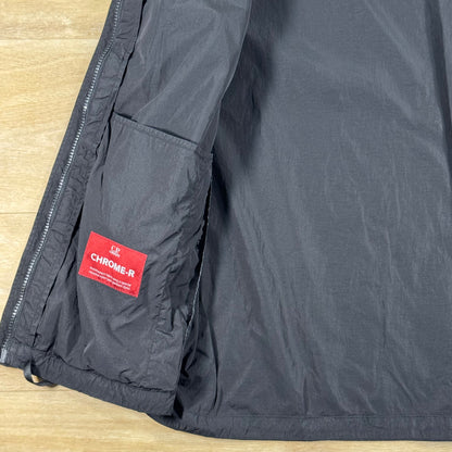 C.P. Company Chrome-R Hooded Lens Overshirt in Black