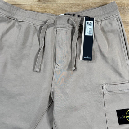 Stone Island Fleece Bermuda Shorts in Desert