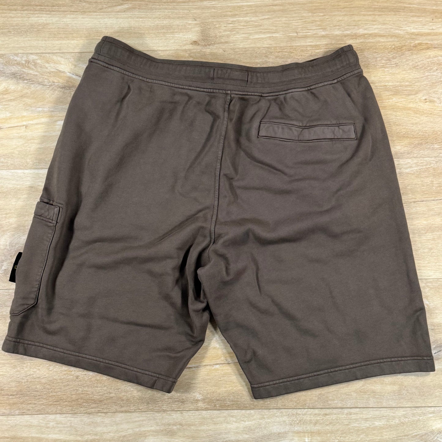 Stone Island Fleece Bermuda Shorts in Umber - Brown