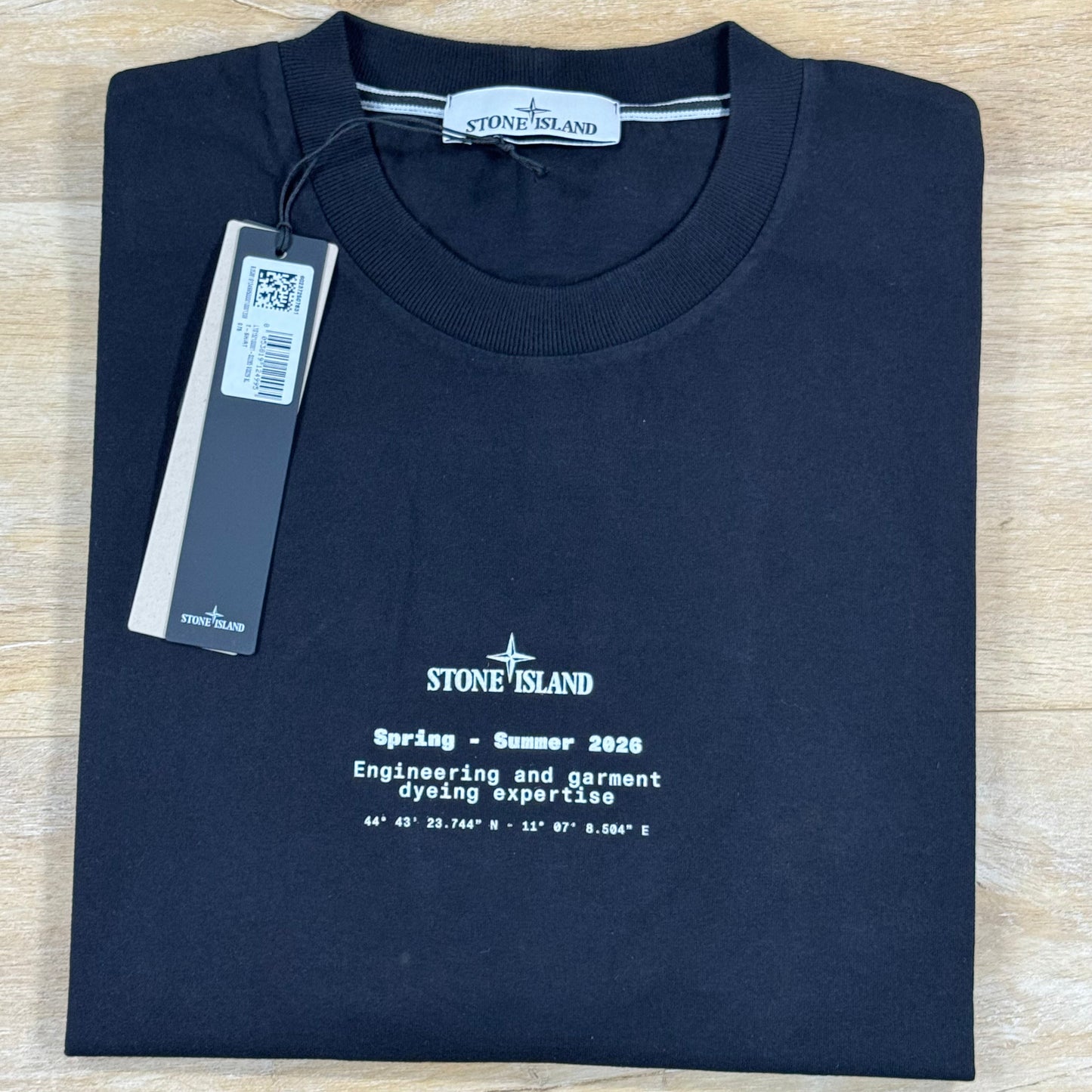 Stone Island Stone Print T-Shirt in Black