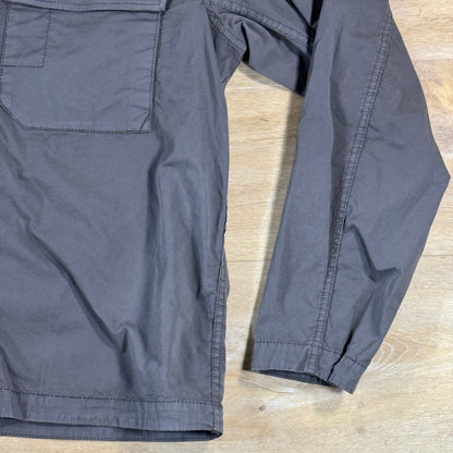 Stone Island Stretch Twill Overshirt in Charcoal Grey