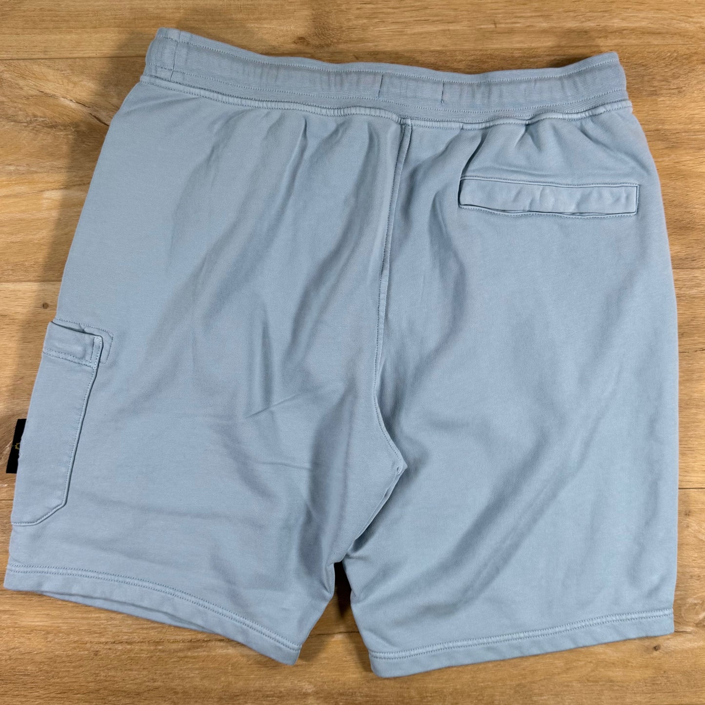 Stone Island Fleece Bermuda Shorts in Dust Blue