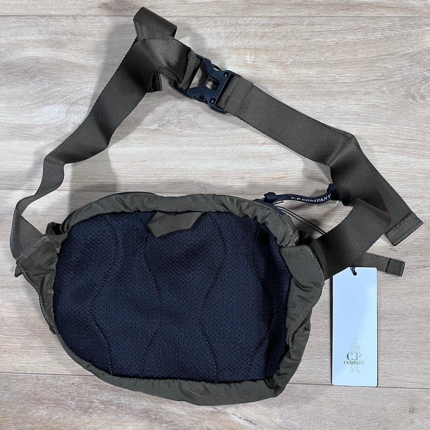 C.P. Company Nylon B Crossbody Bag in Ivy Green