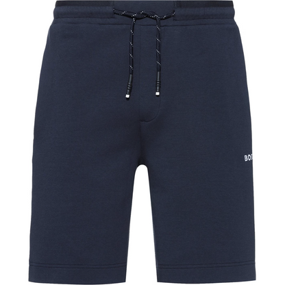 HUGO Navy Logo Sweatshorts