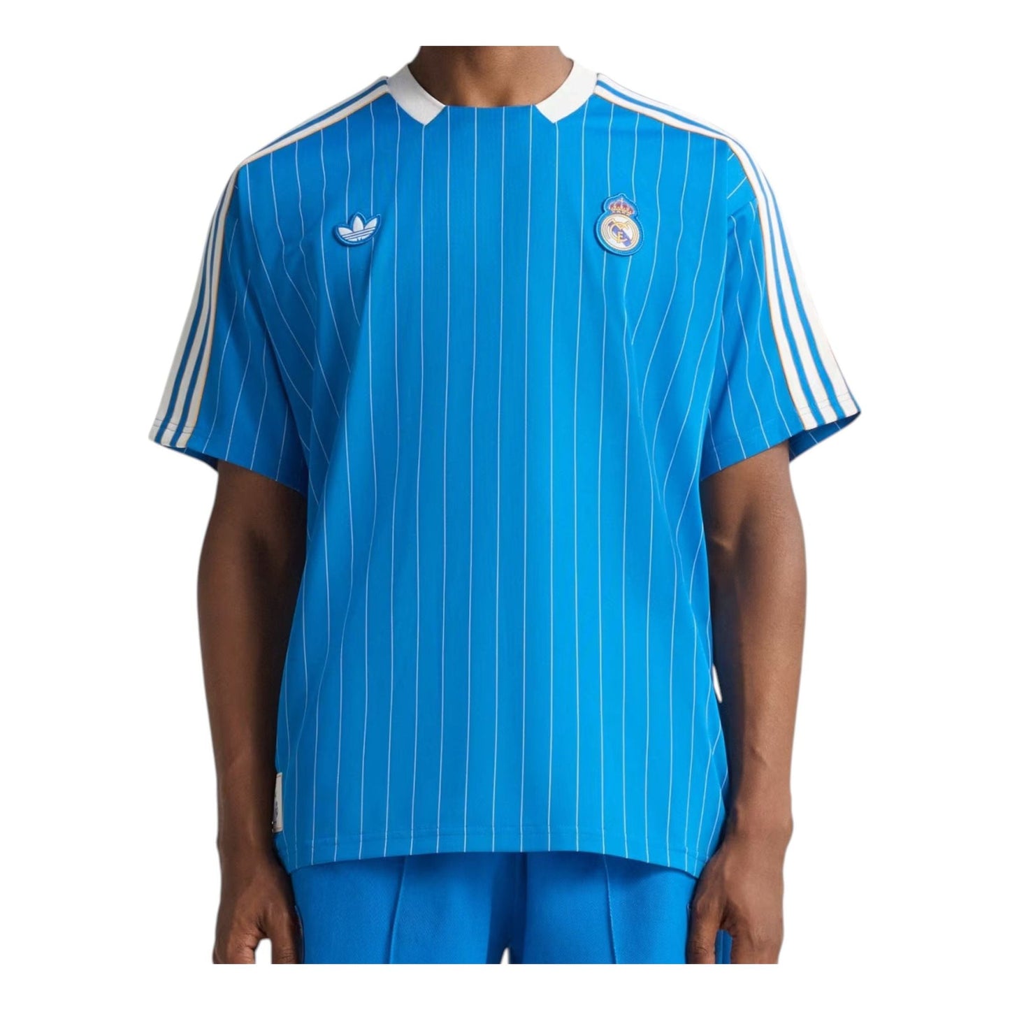 adidas Real Madrid Terrace Icon Asia Sizing 'Blue Bird' JN3060