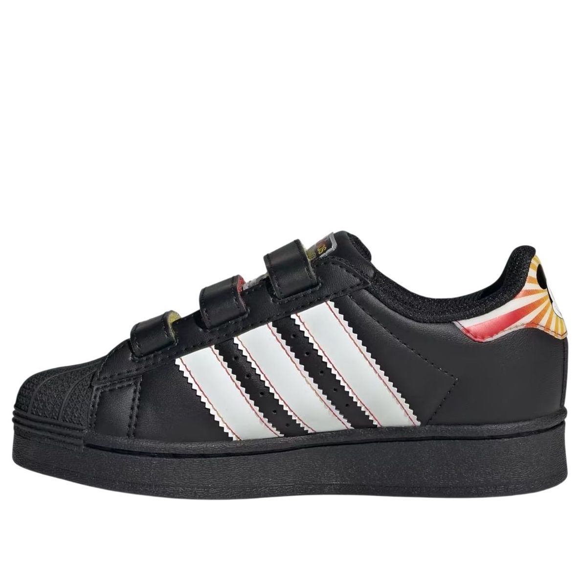 (PS) adidas Disney Superstar LED Light 'Black White'  JP8087