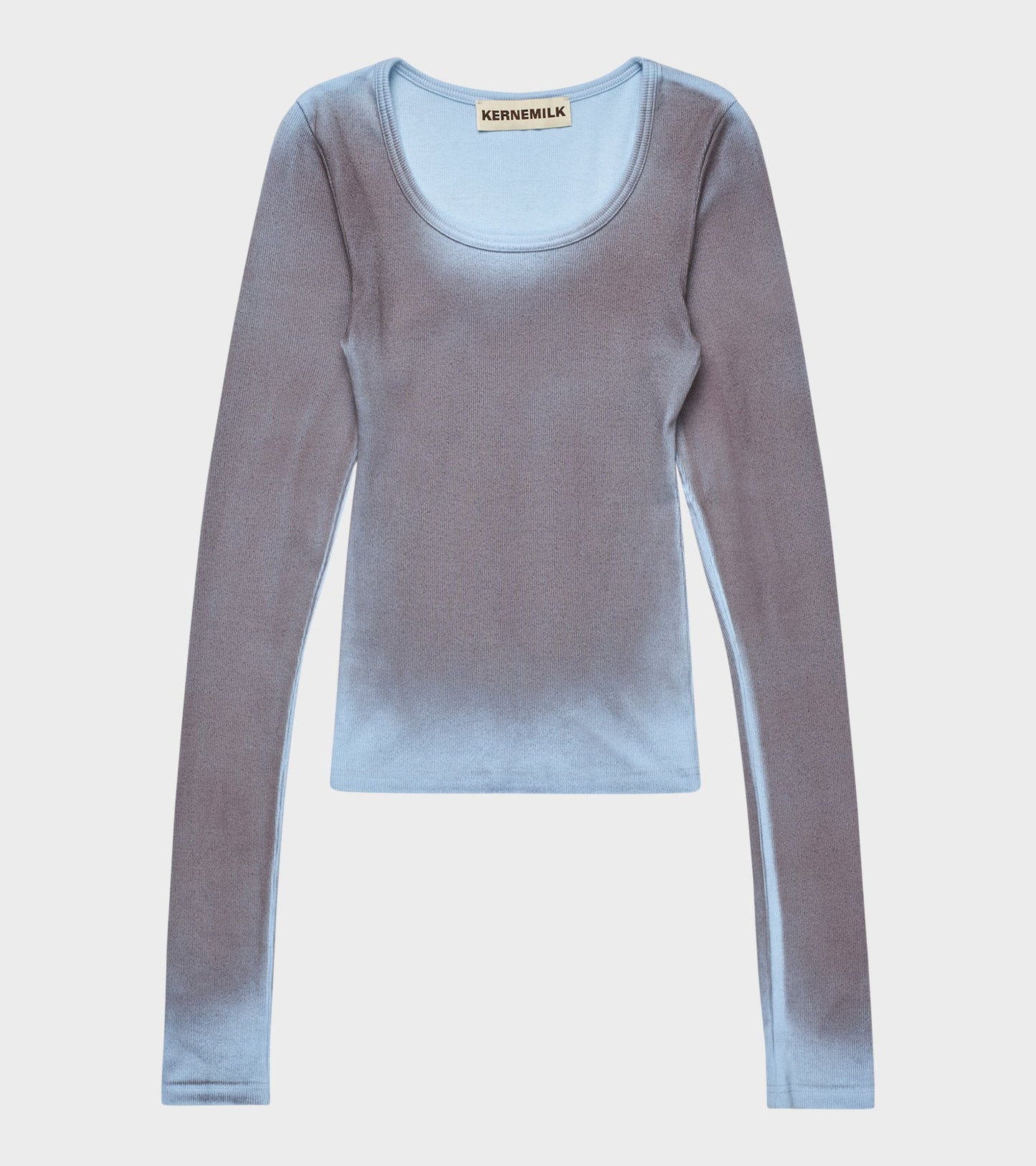 Java Blouse Light Blue/Brown