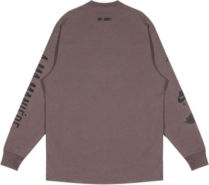 JORDAN X A MA MANIERE LONG SLEEVE SHIRT CLAY