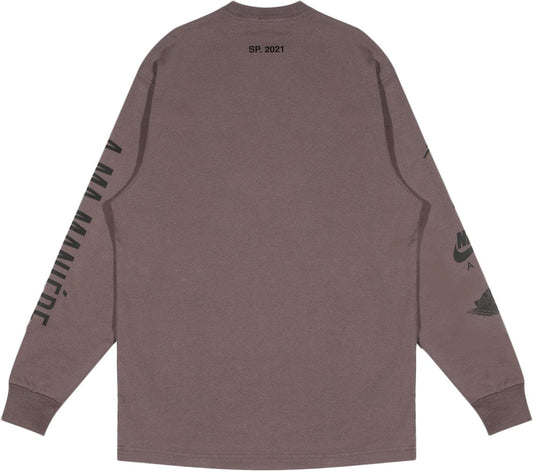 JORDAN X A MA MANIERE LONG SLEEVE SHIRT CLAY