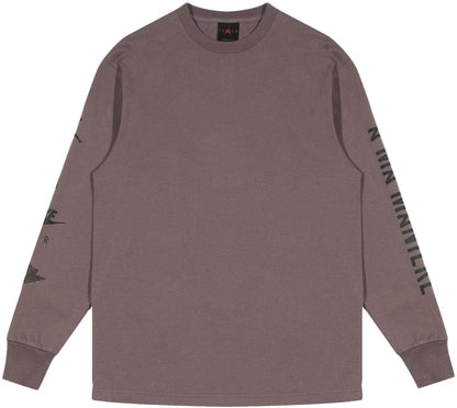 JORDAN X A MA MANIERE LONG SLEEVE SHIRT CLAY
