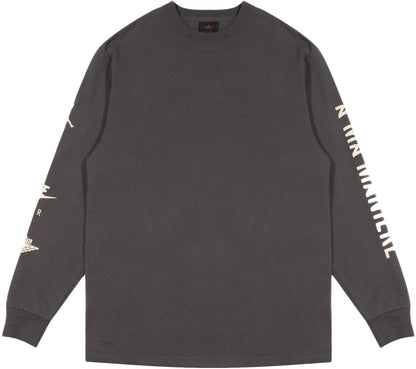 JORDAN X A MA MANIERE LONG SLEEVE SHIRT GREY