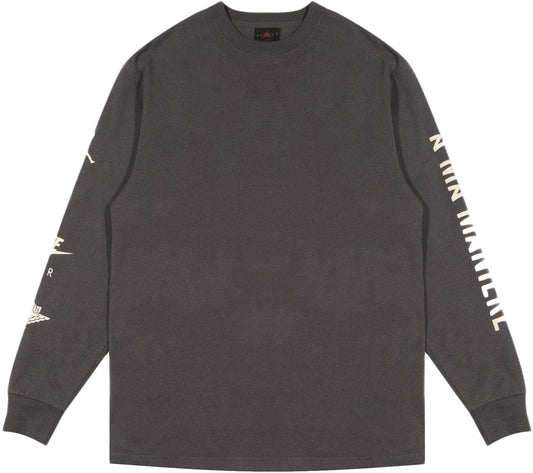 JORDAN X A MA MANIERE LONG SLEEVE SHIRT GREY