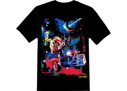 JUICE WRLD X VLONE COSMIC RACER TEE BLACK