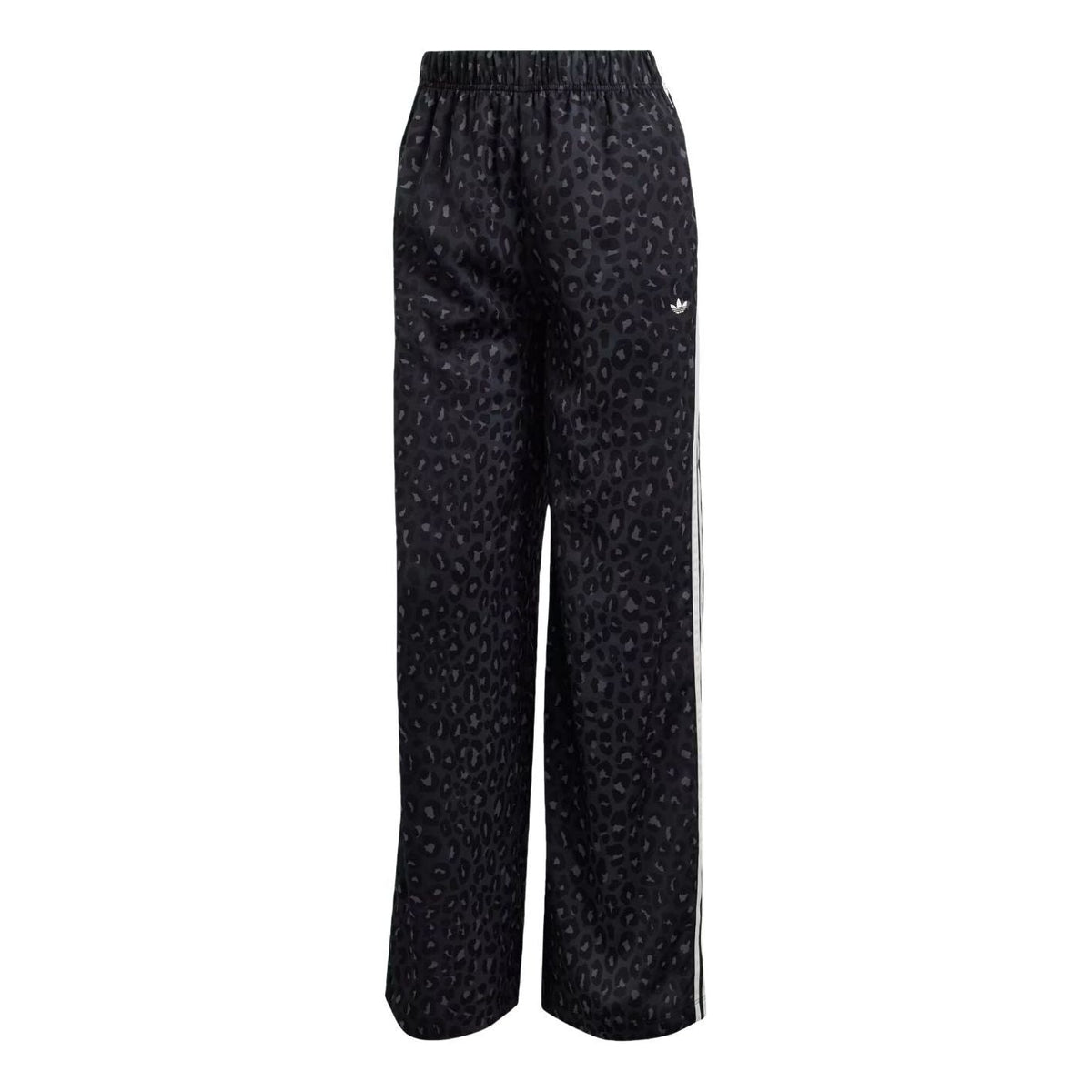(WMNS) adidas Wide Leg Satin Pants Asia Sizing 'Multicolor Carbon' KA2667