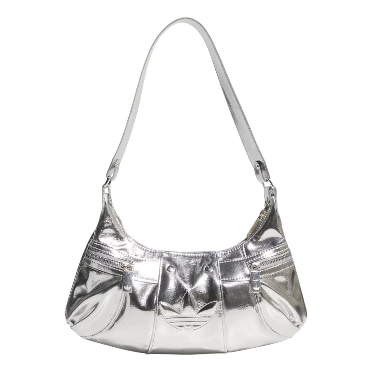 (WMNS) adidas HOBO PU Leather Bag 'Silver' KC2771