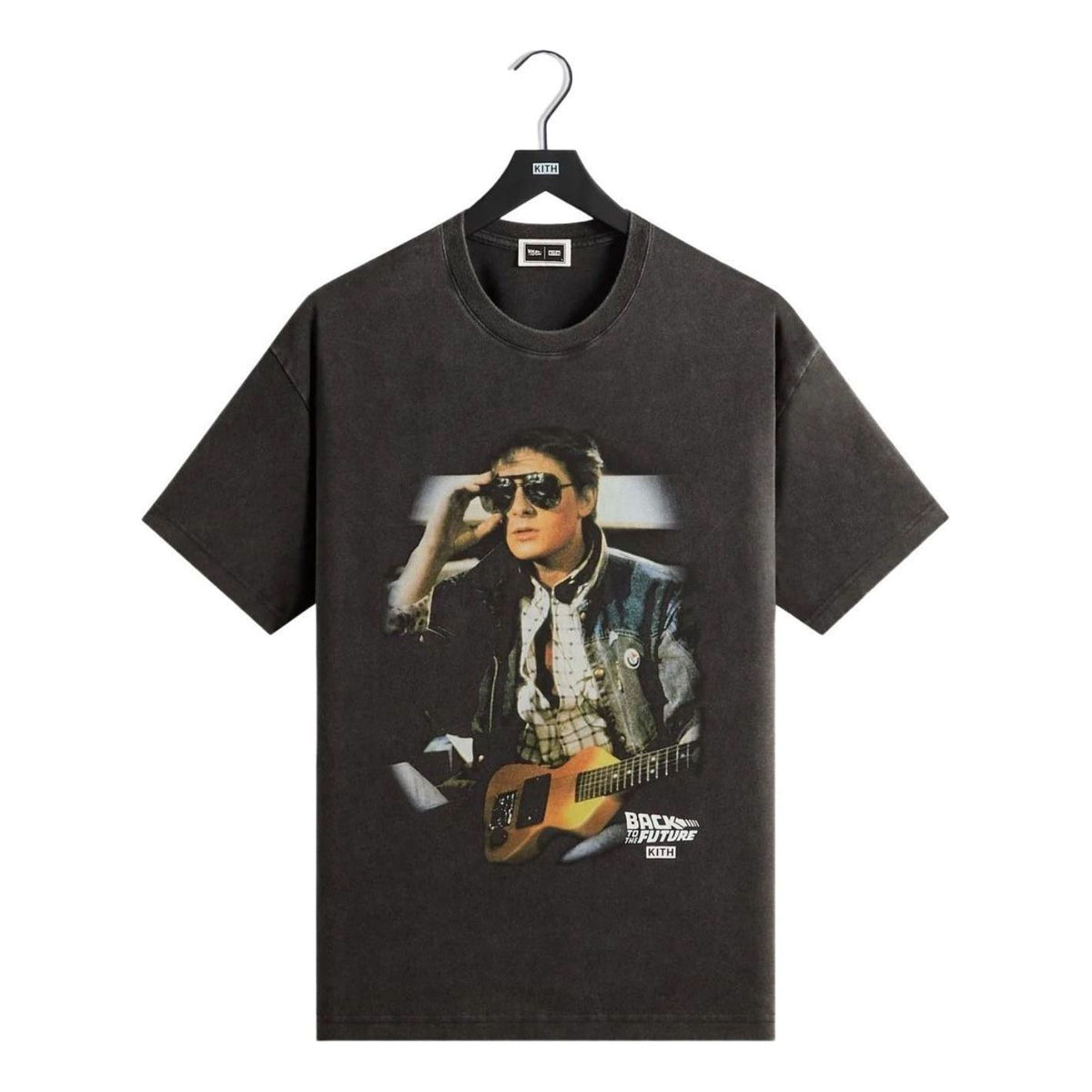 KITH x Back to the Future Marty Shades Vintage T-Shirt 'Black' KHM030053-001