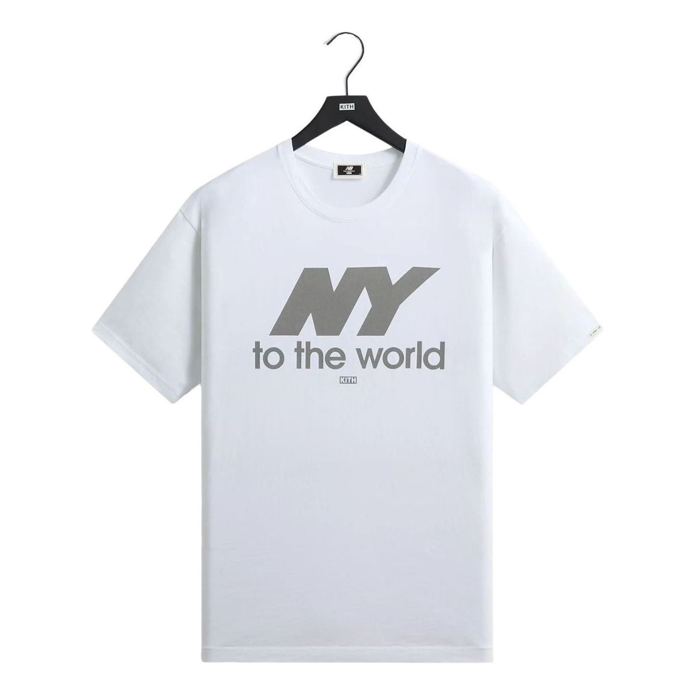 KITH x New Balance NY T-Shirt 'White' KHM030237-101