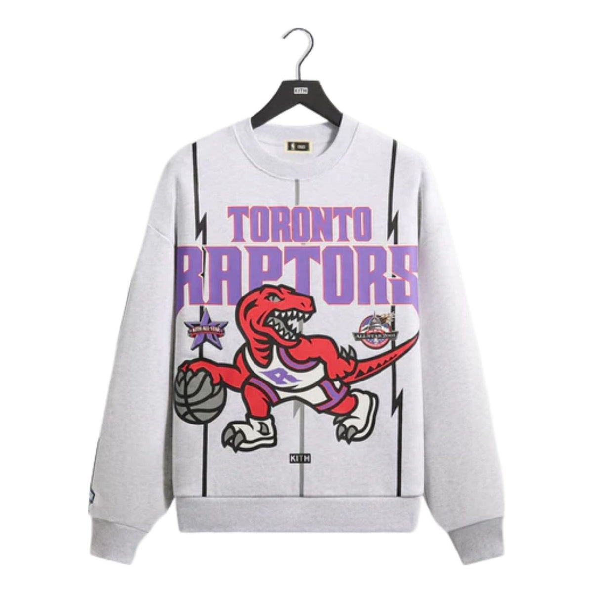 Kith for NBA All-Star Toronto Raptors Nelson Crewneck 'White' KHM034957-002