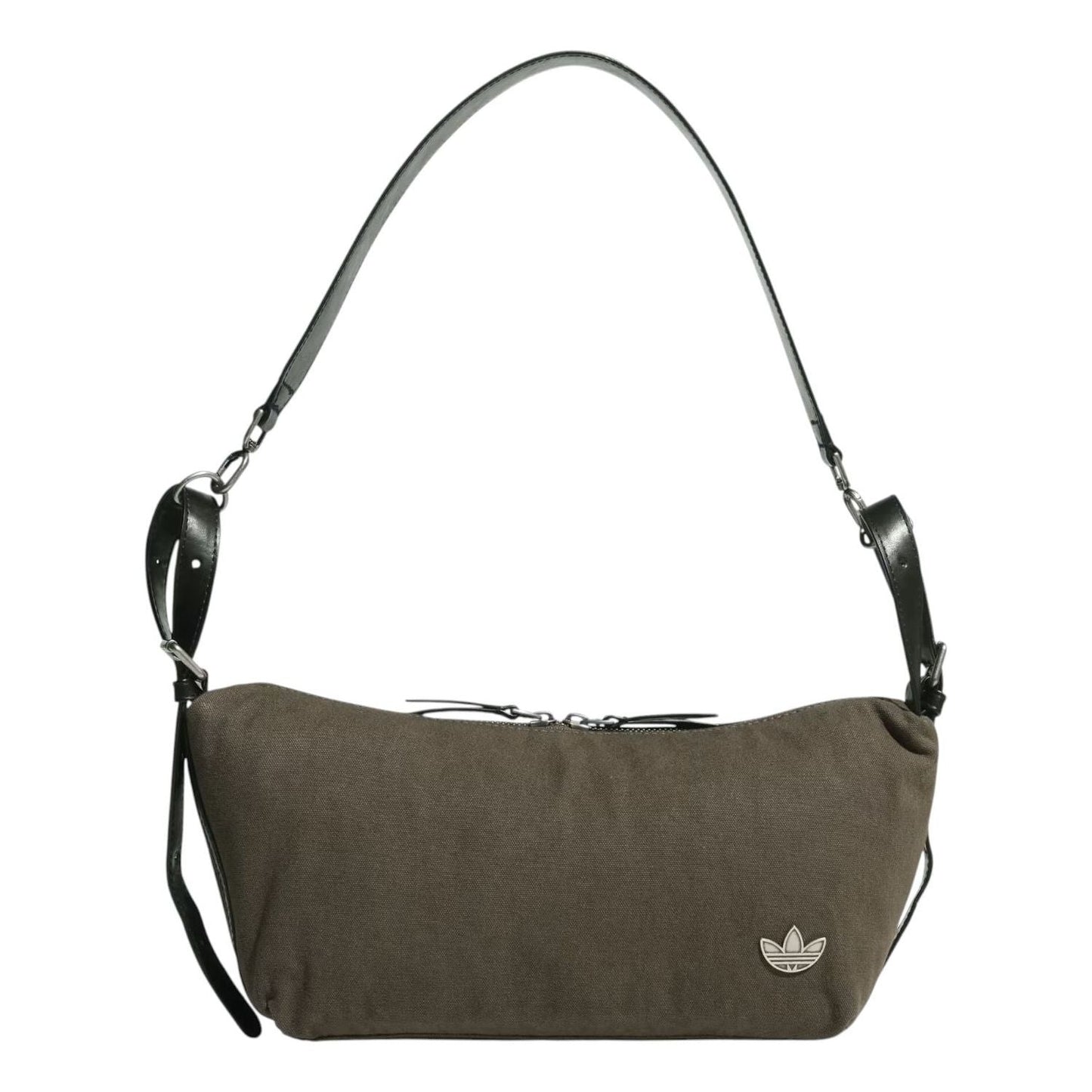 (WMNS) adidas Buckle Crossbody Bag with Cotton 'Cargo Brown Black' KT0864