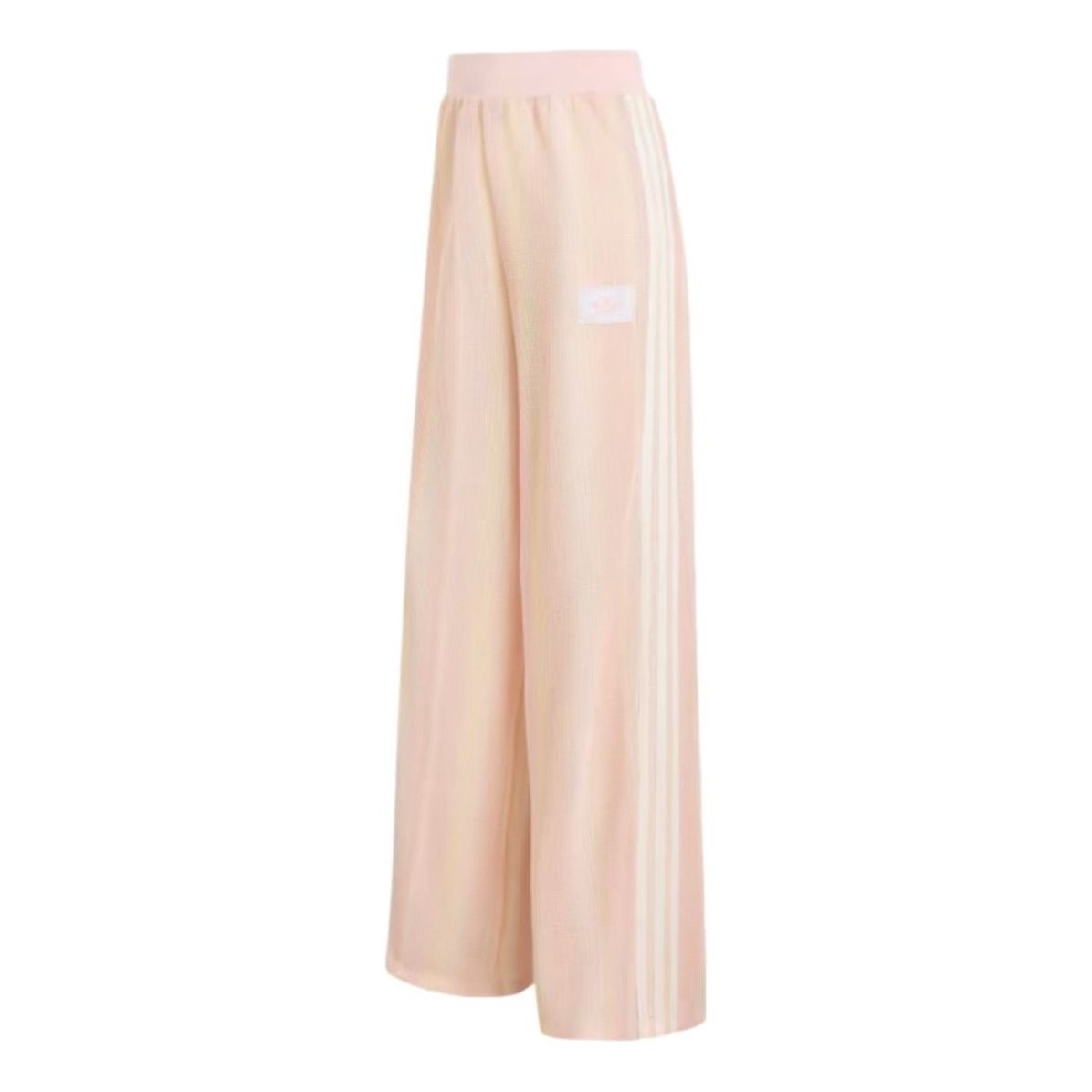 (WMNS) adidas Summer Glow Knitted Firebird Track Pants Asia Sizing 'Sandy Pink' KY2037
