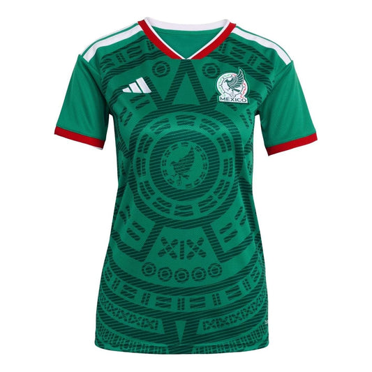 (WMNS) adidas Mexico 26 Home Jersey Asia Sizing 'Bold Green' KA6060