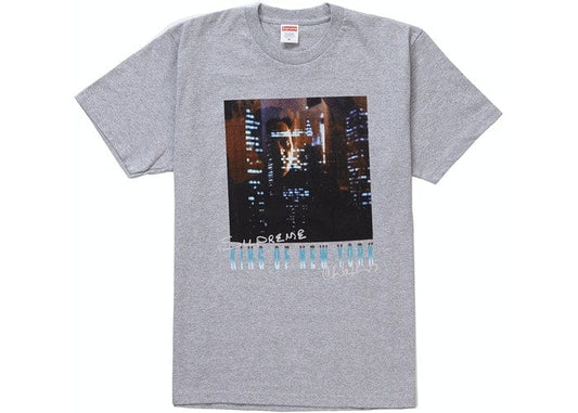 SUPREME KING OF NEW YORK TEE GREY
