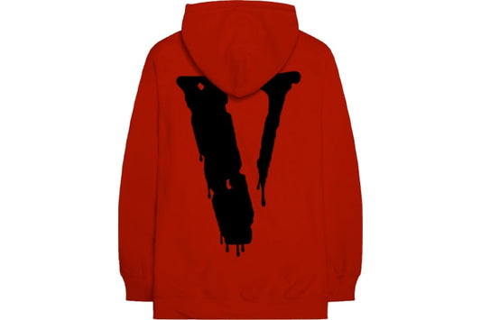 VLONE X NAV DRIP HOODIE RED