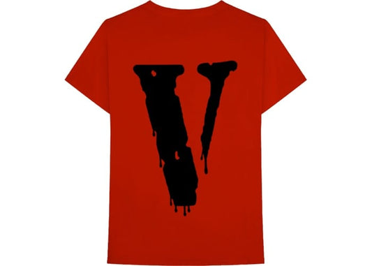 NAV X VLONE DRIP T-SHIRT RED