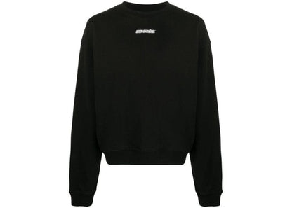 OFF-WHITE MARKER ARROWS CREWNECK SWEATSHIRT BLACK/RED