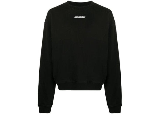 OFF-WHITE MARKER ARROWS CREWNECK SWEATSHIRT BLACK/RED