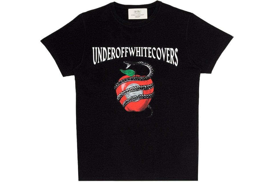 OFF WHITE x UNDERCOVER APPLE T-SHIRT BLACK / RED