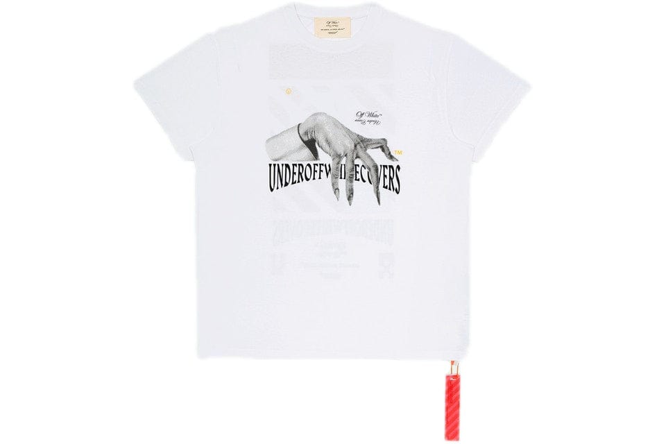 OFF WHITE UNDERCOVER HAND T-SHIRT WHITE / RED