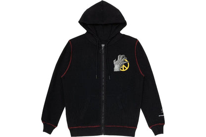 OFF WHITE x UNDERCOVER SKELETON ZIPPED HOODIE