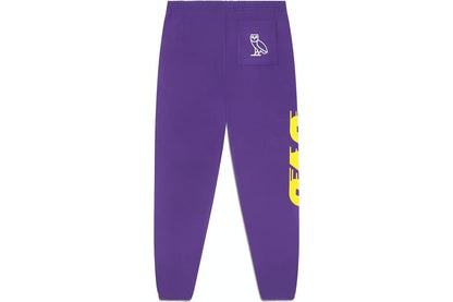 OVO X NBA LA LAKERS SWEATPANTS PURPLE