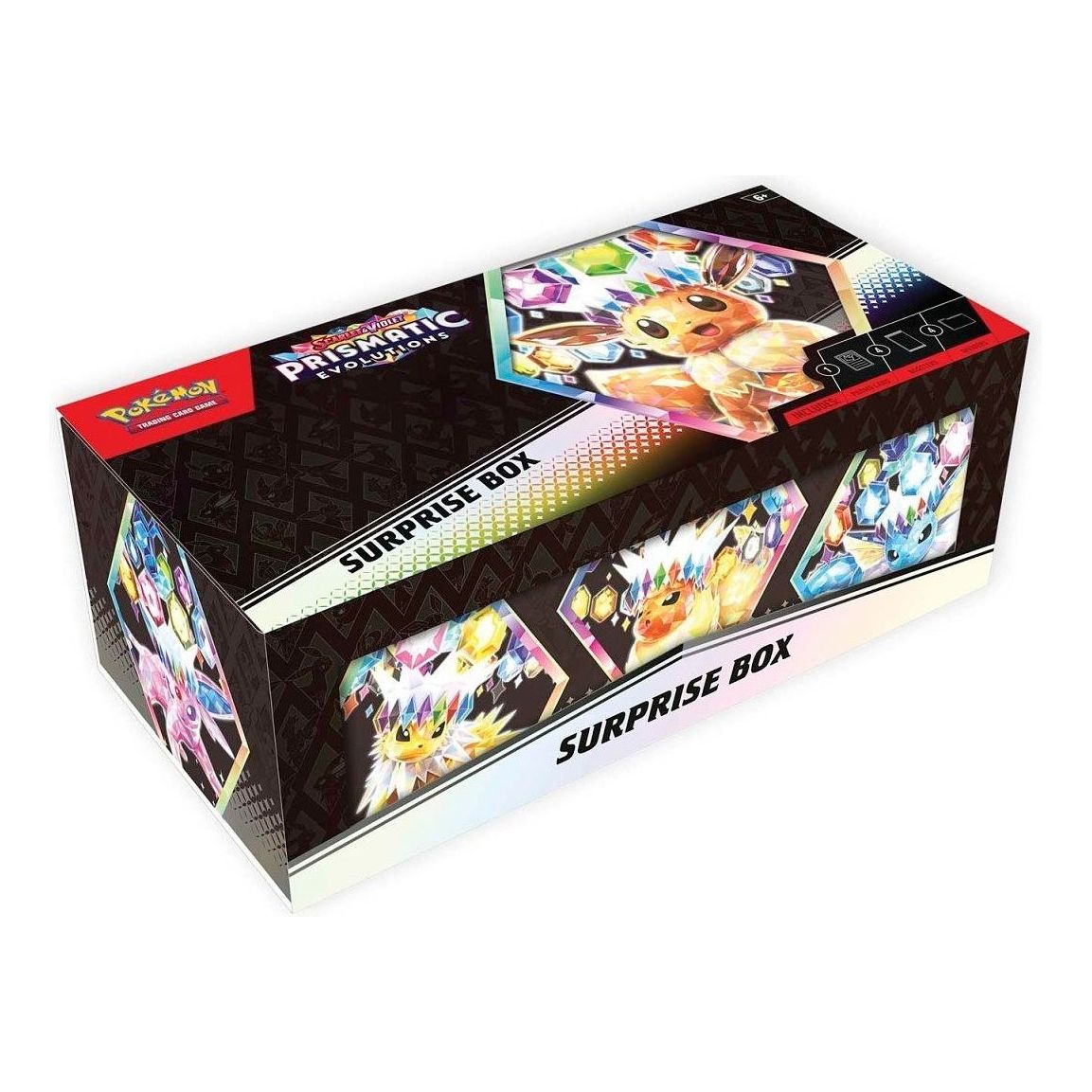 Pokemon Card Eng. 2025 Pokemon SV: Prismatic Evolutions Surprise Box 100-10096