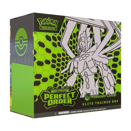 Pokemon Card Eng. 2026 Pokemon ME03: Perfect Order Pokemon Center Exclusive Elite Trainer Box 10-10372-109