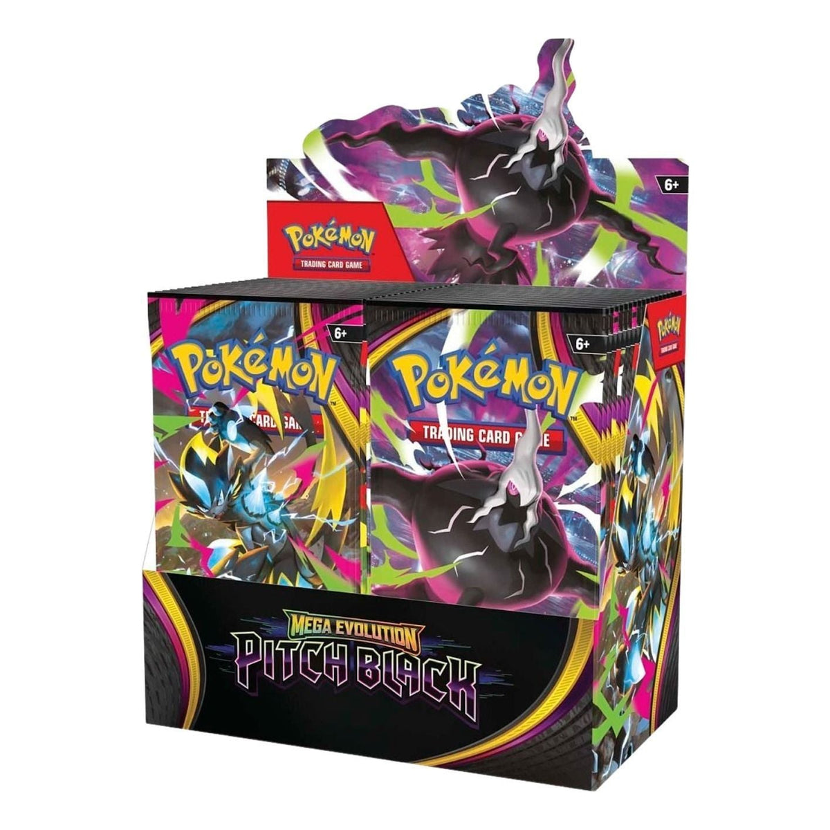 Pokemon Card Eng. 2026 Mega Evolution Pitch Black Booster Display Box (36 Packs) 10-10425-120