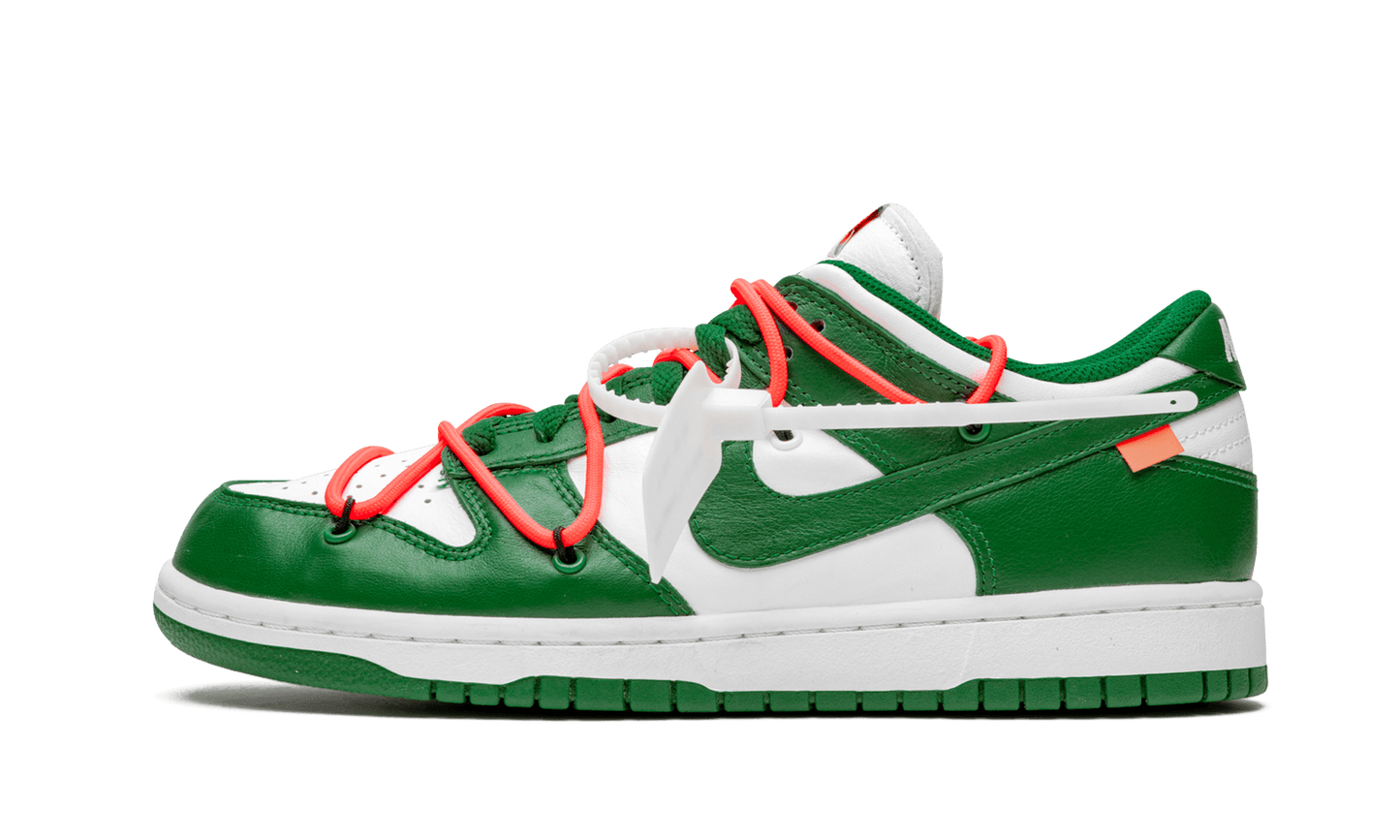 NIKE X OFF WHITE DUNK LOW PINE GREEN
