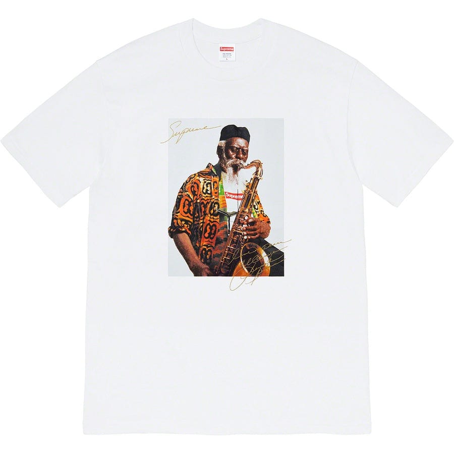 SUPREME PHAROAH SANDERS TEE WHITE