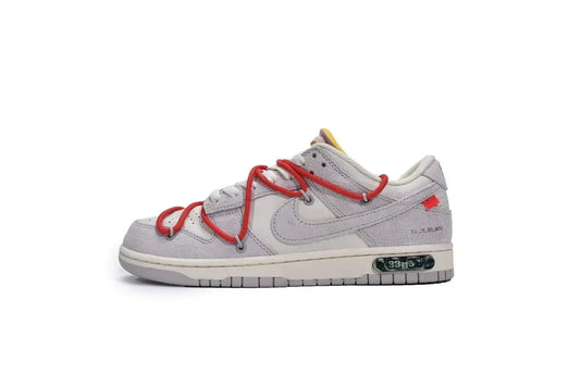 NIKE X OFF WHITE DUNK LOW LOT 33